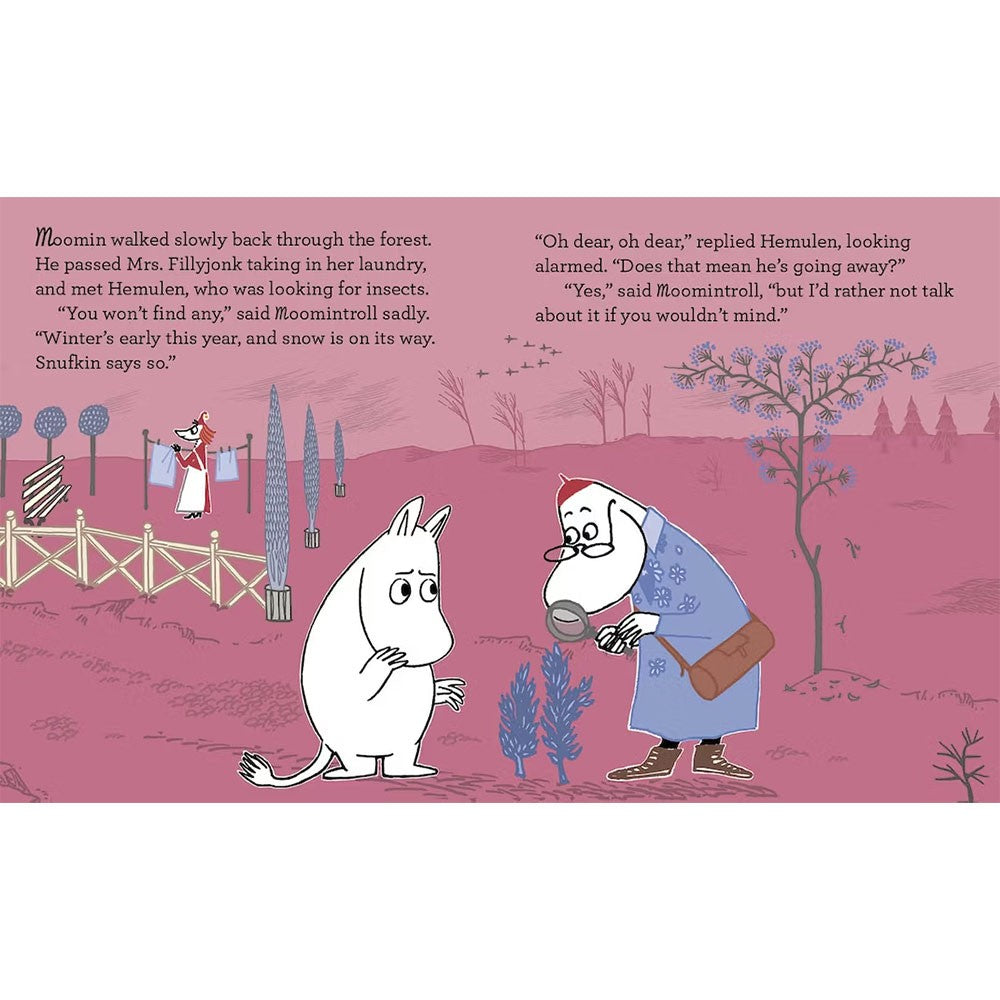 Moomin and the Winter Snow Hardcover Book