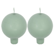 Festivo Jade Ball Candles - Set of 2