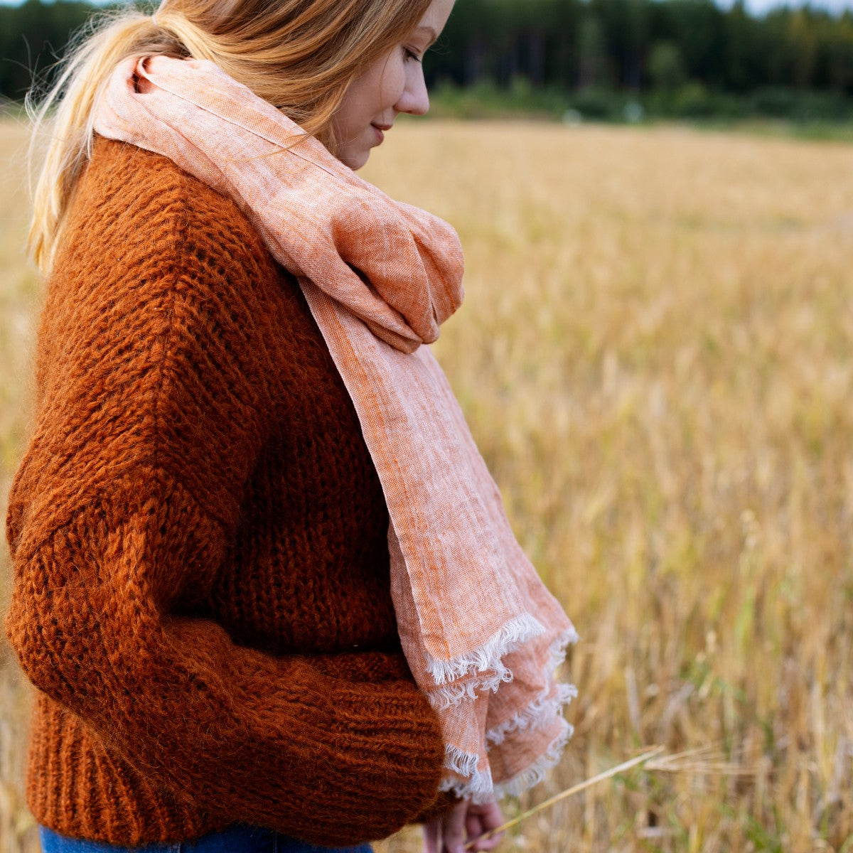 Lapuan Kankurit Lempi Cinnamon Scarf