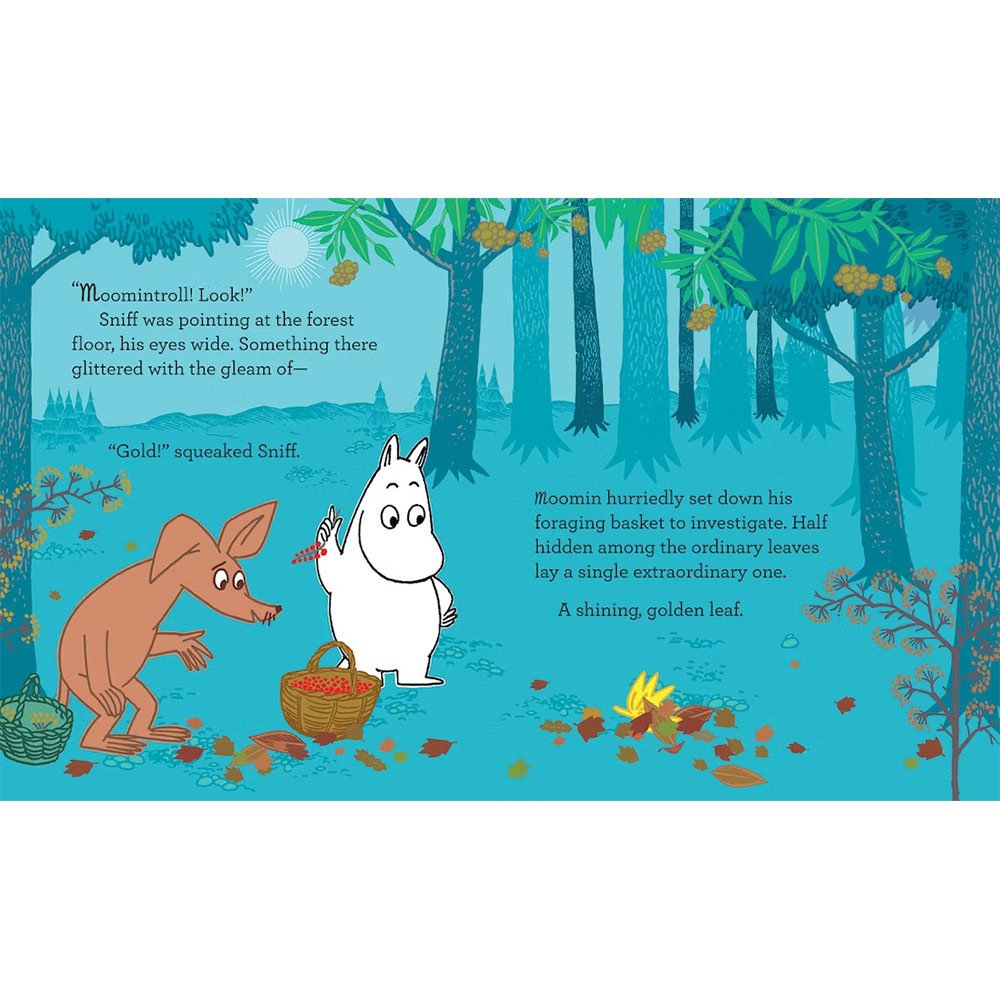 Moomin and the Golden Leaf Hardcover Book