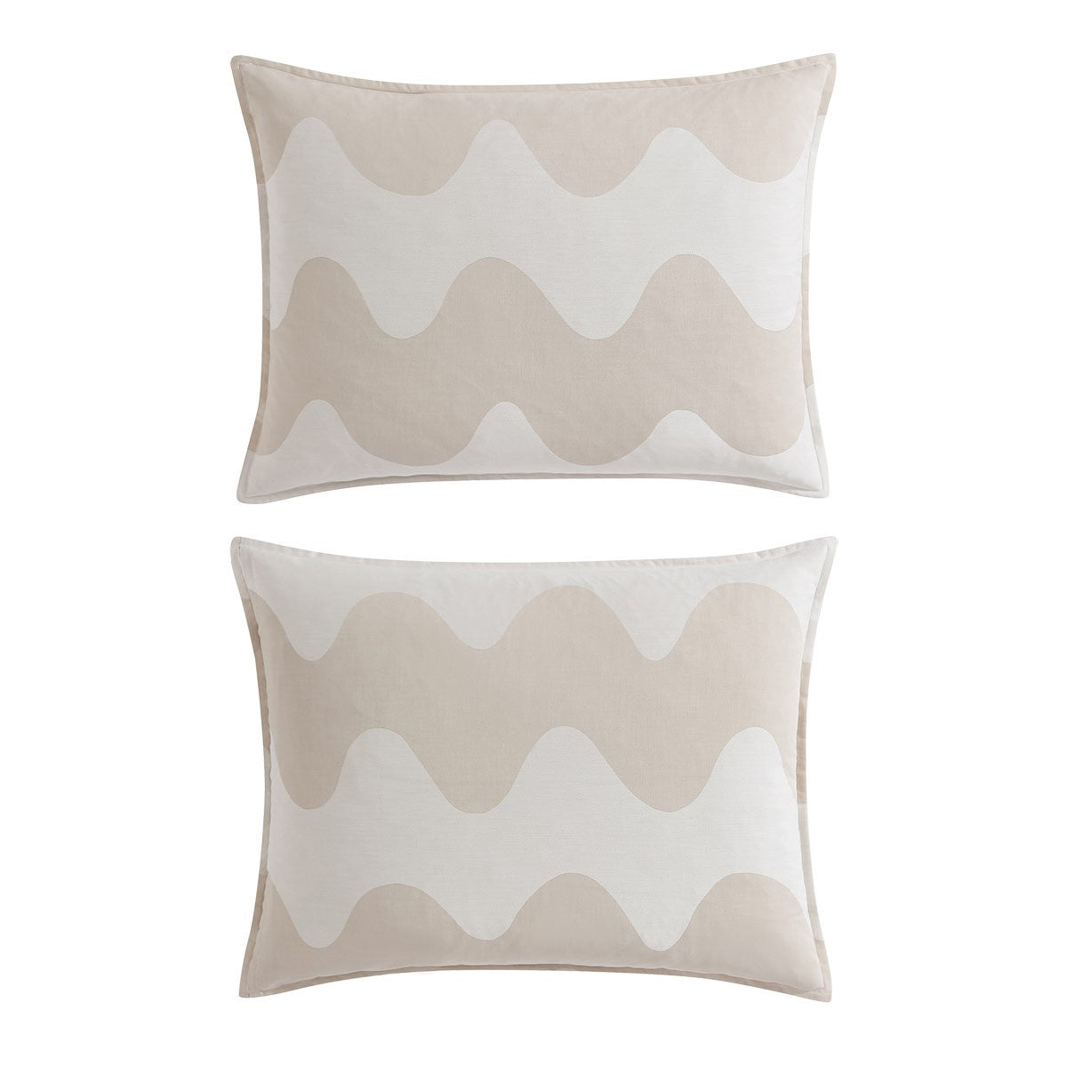Marimekko Lokki Beige / White Full / Queen Duvet Cover Set
