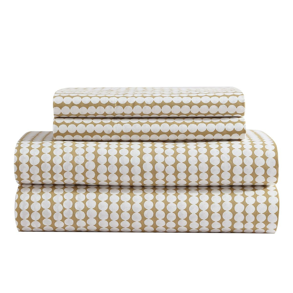 Marimekko Pikku Rasymatto Beige / White King Sheet Set