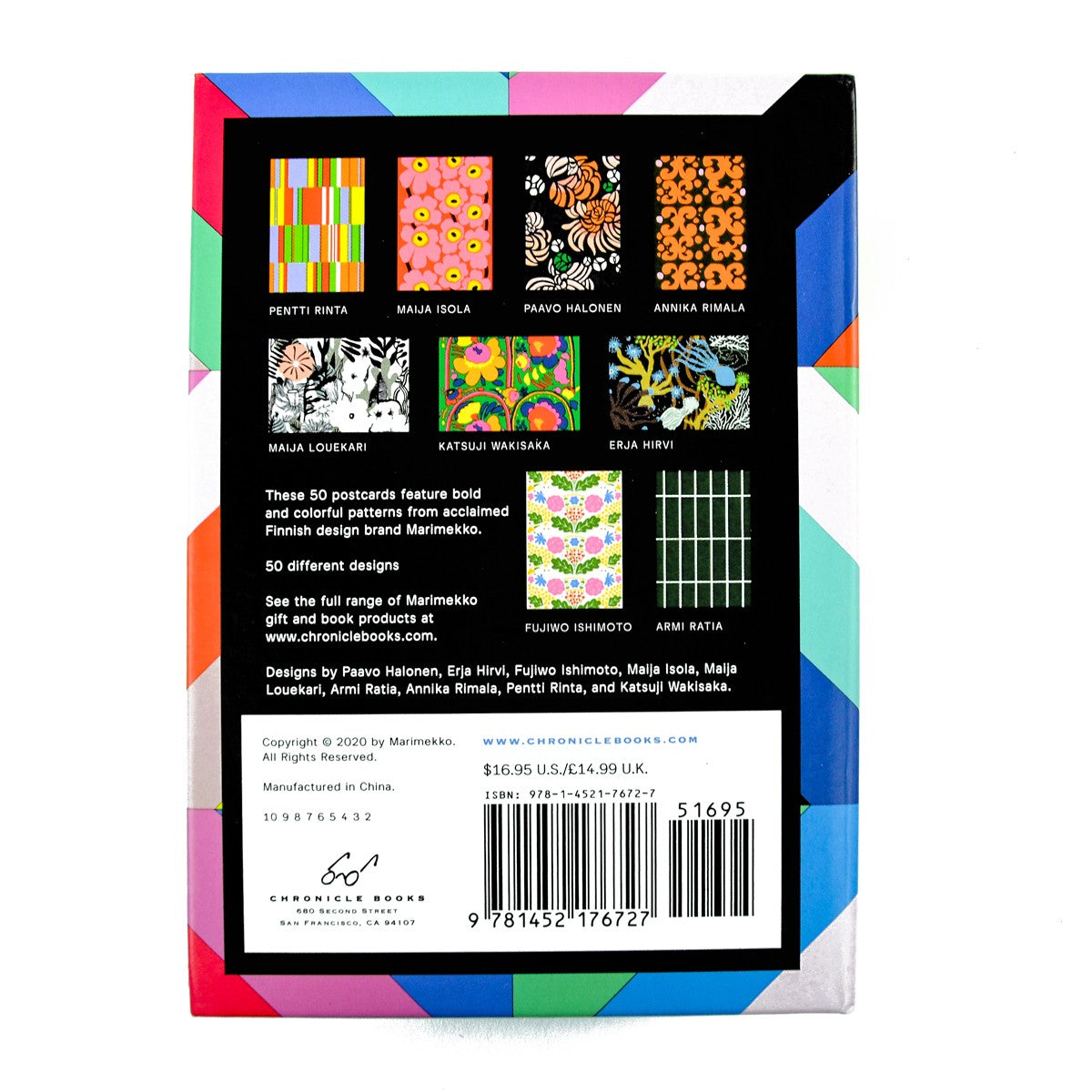 Marimekko Assorted Postcards - Gift Box of 50