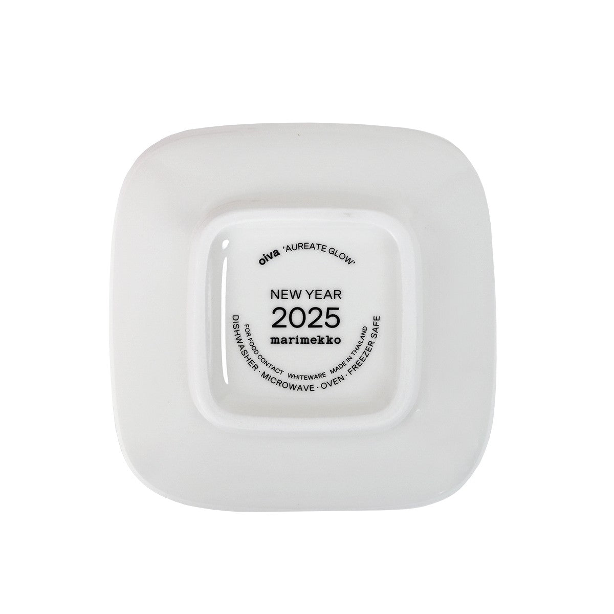 Marimekko Aureate Glow White / Pink / Red Mini Plate Set - 2025 Lunar New Year