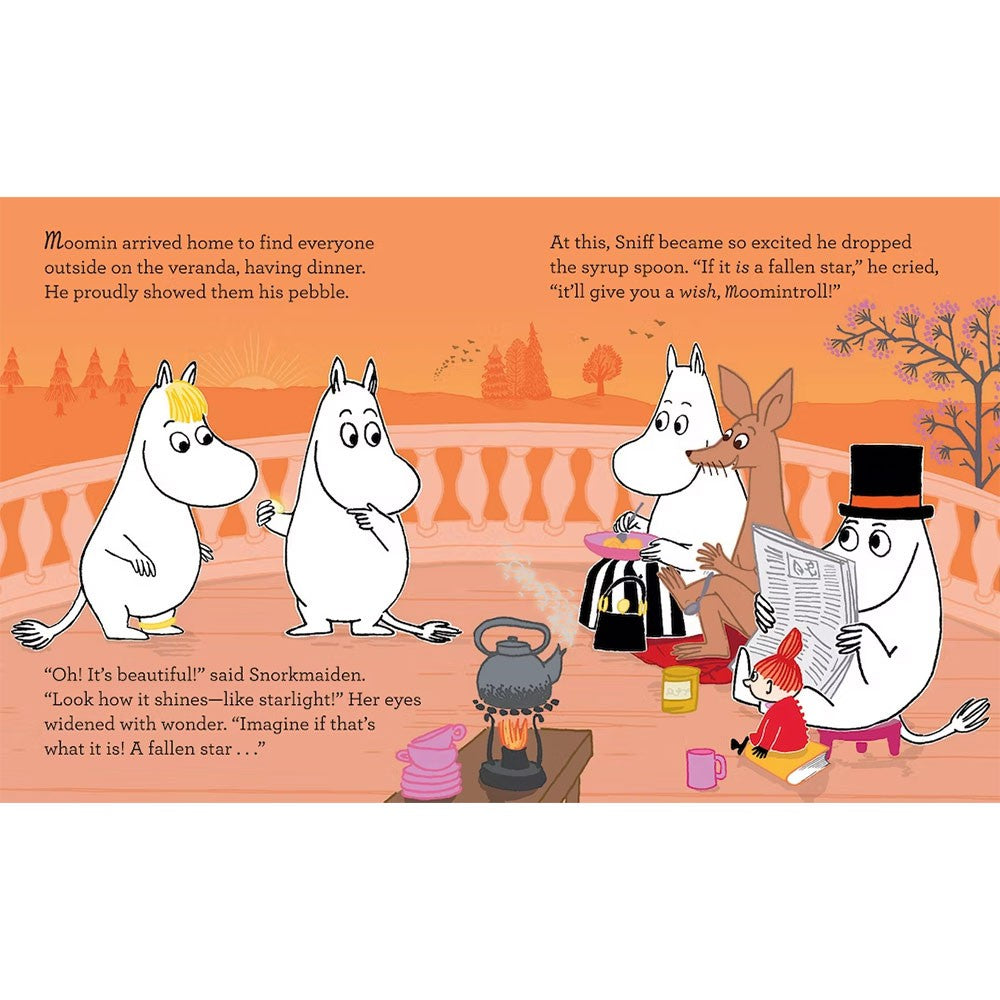 Moomin and the Wishing Star Hardcover Book