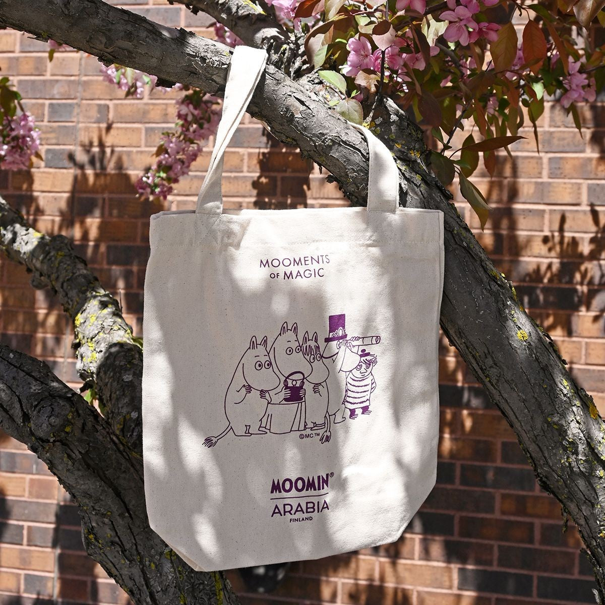 Arabia Moomin Mooments of Magic Small Tote Bag