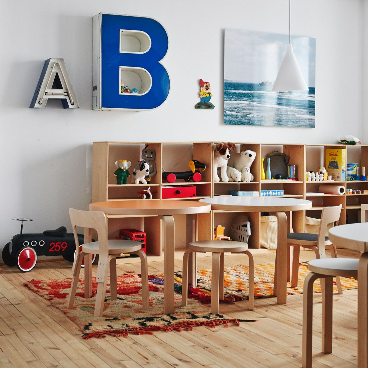 Artek Aalto NE60 - Children's Stools