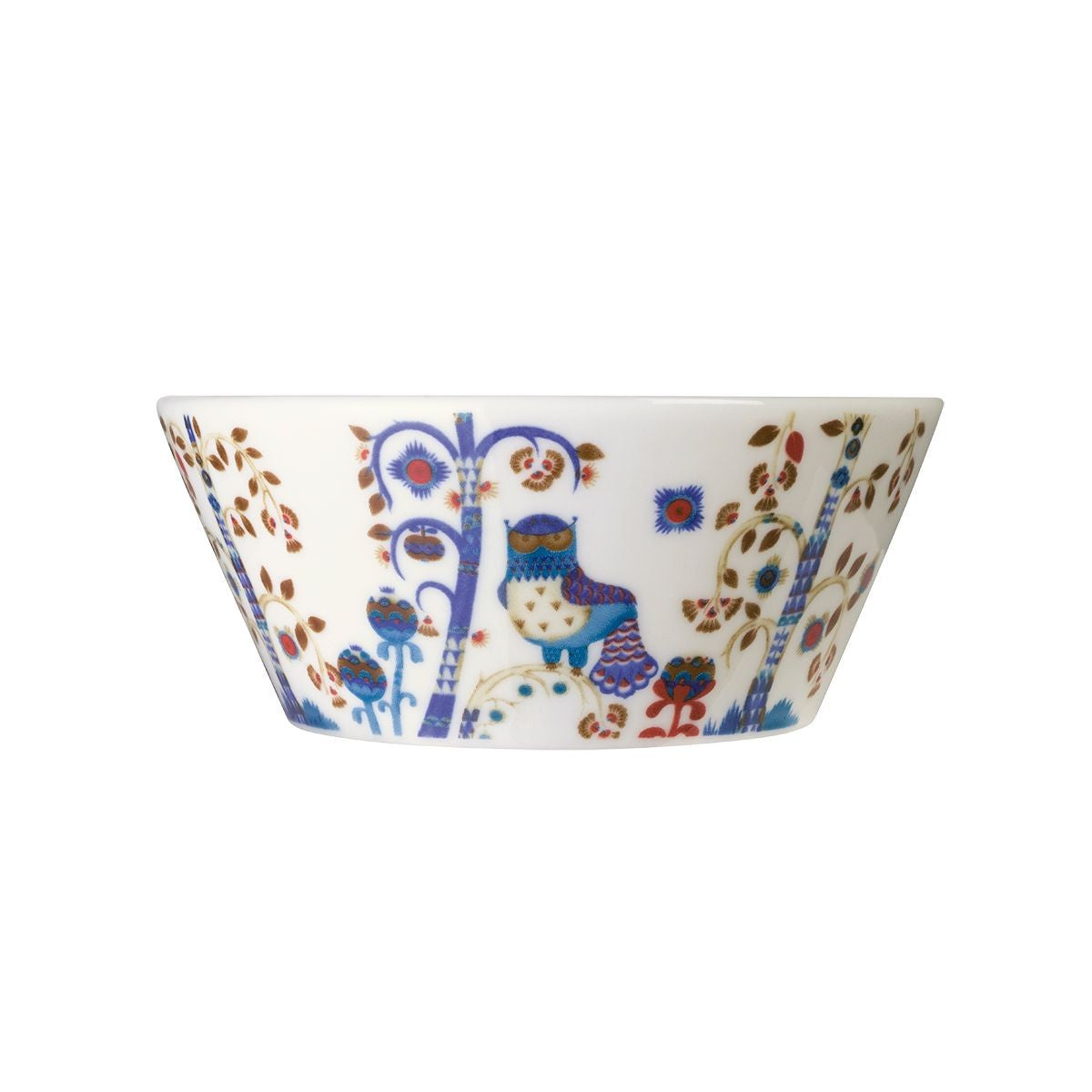 iittala Taika White / Blue 10 oz Bowl