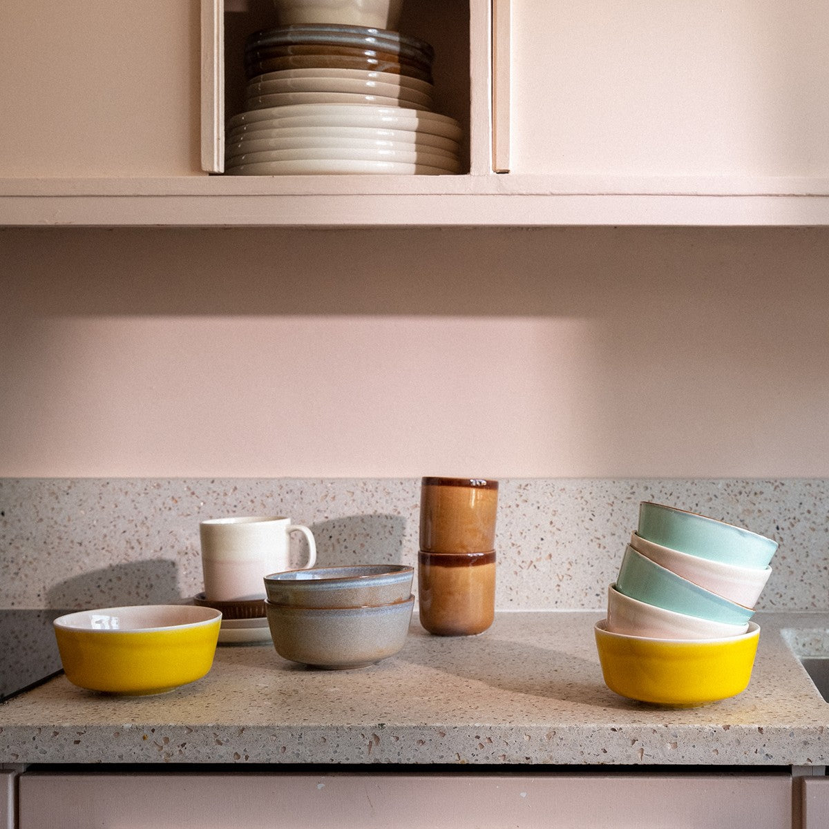 Pentik Tuntu Grey / Brown Soup / Cereal Bowl