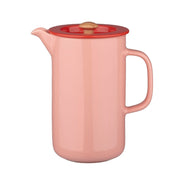 Marimekko Oiva Salmon Pink / Tomato Red Coffee Press