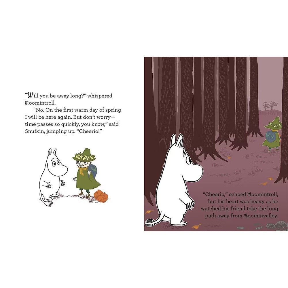 Moomin and the Winter Snow Hardcover Book