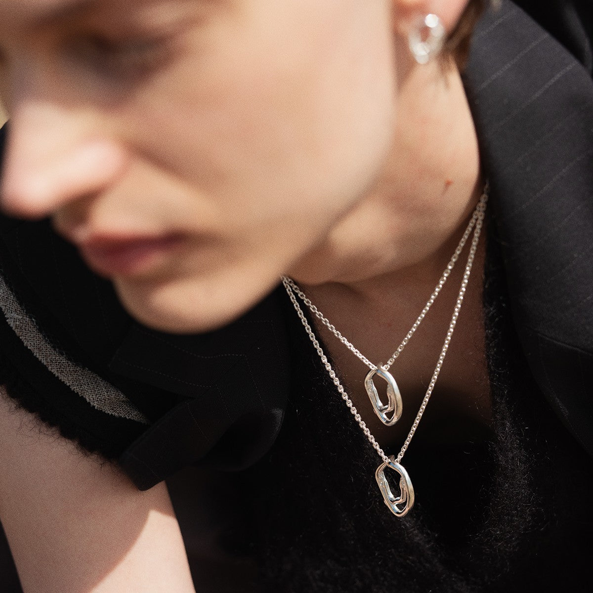 Kalevala Mannyt Silver Necklace