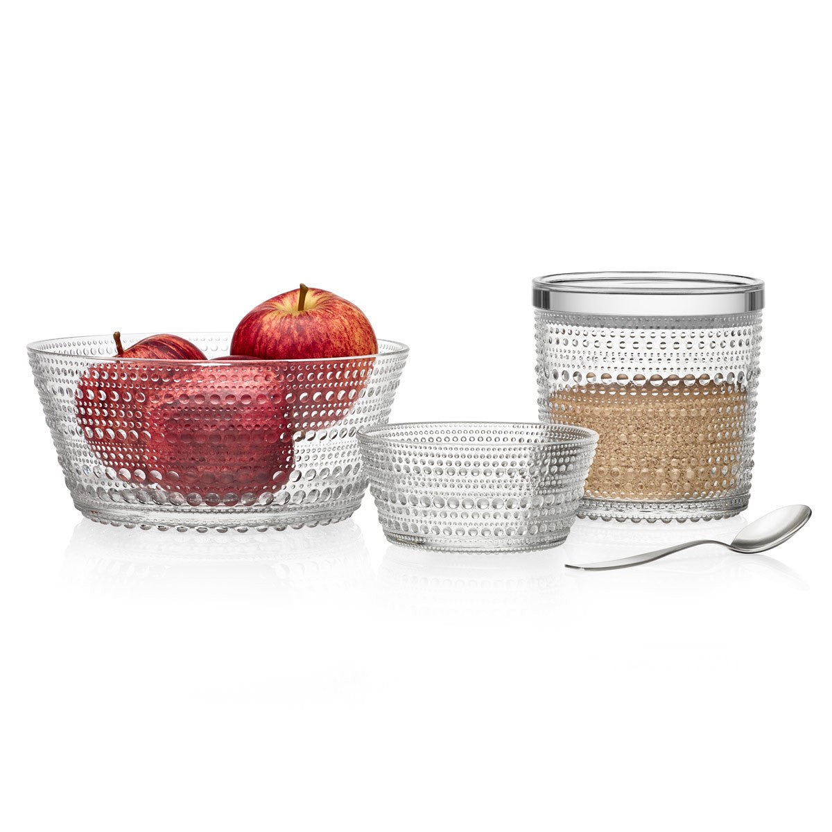 iittala Kastehelmi Clear Small Serving Bowl