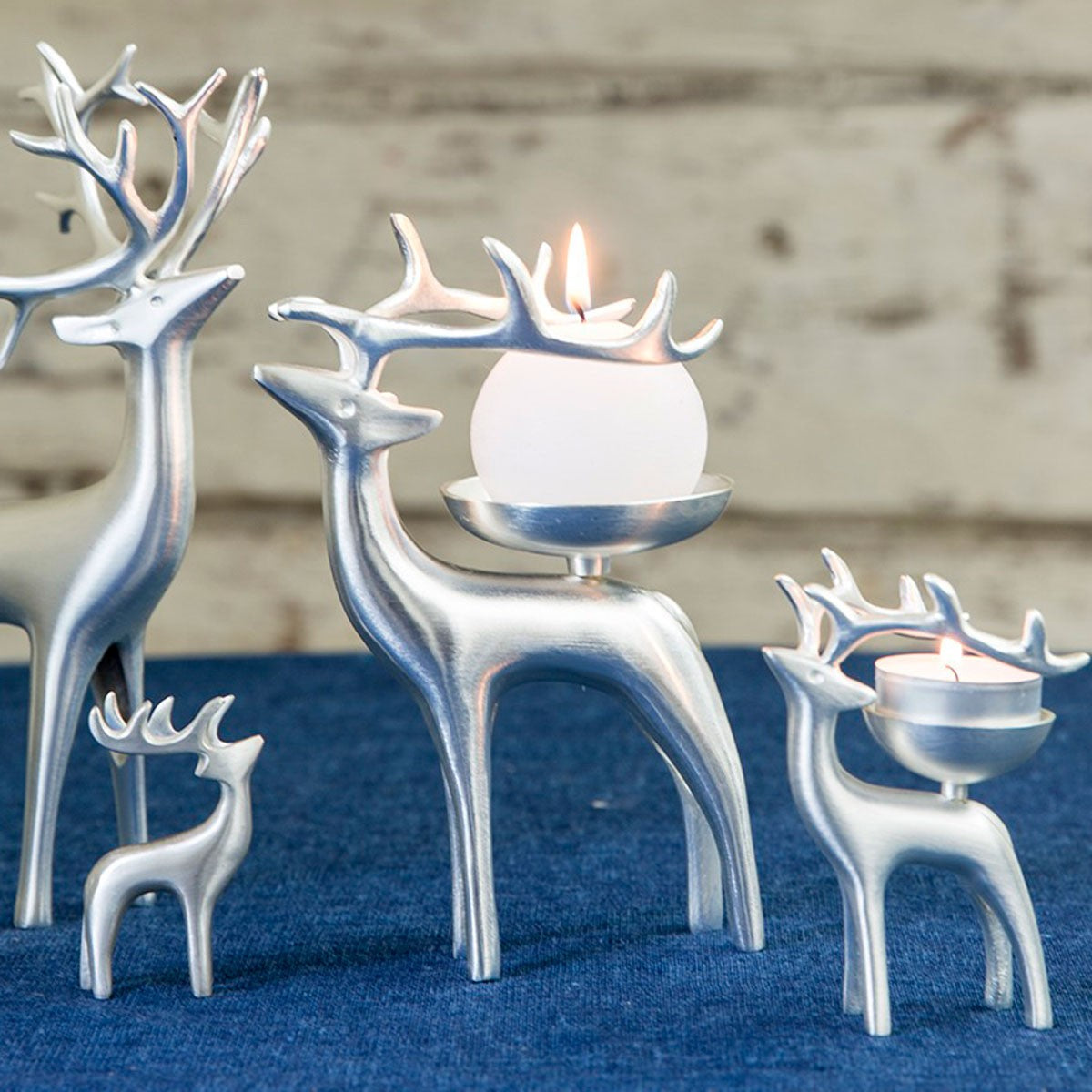 Pentik Petra Large Reindeer Candle Holder