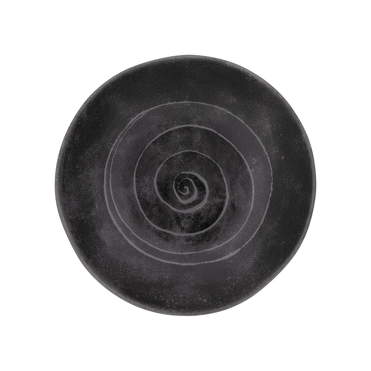 Pentik Kivi Dark Grey Dessert Plate