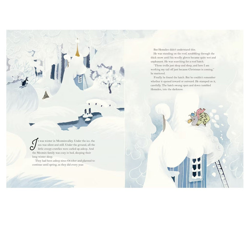 Christmas Comes to Moominvalley Hardcover Book