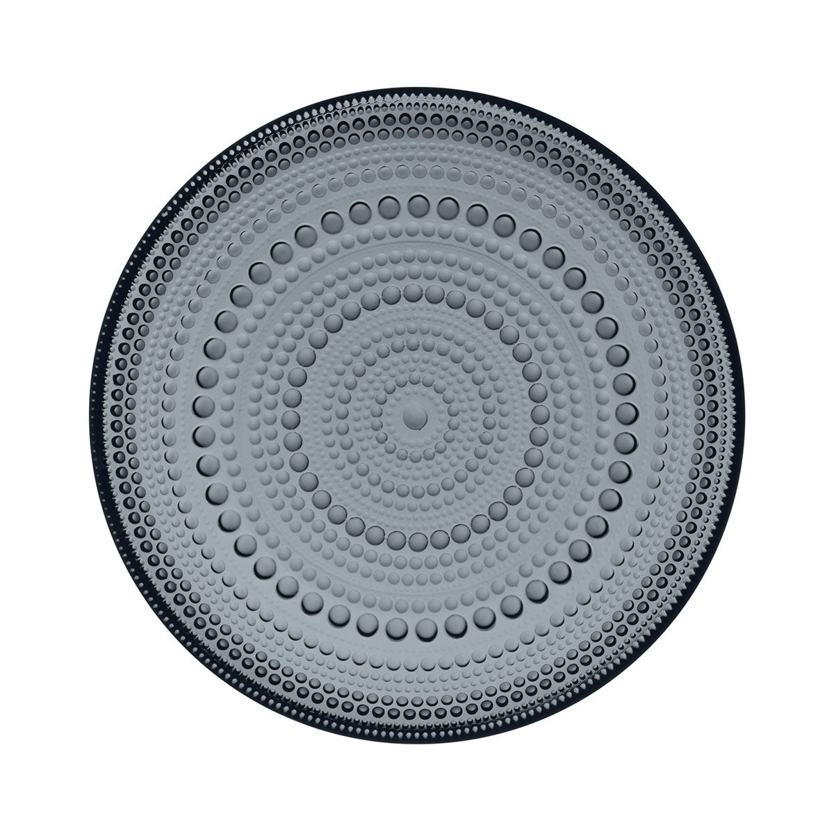 iittala Kastehelmi Dark Grey Salad Plate