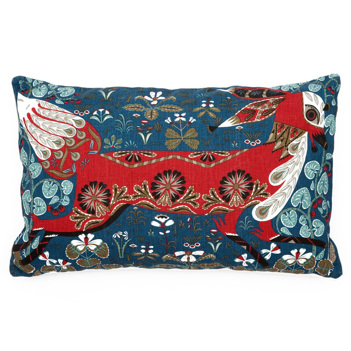 Klaus Haapaniemi Running Fox Lounge Pillow - Klaus Haapaniemi