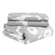 Marimekko Unikko Grey Full / Queen Duvet Cover Set