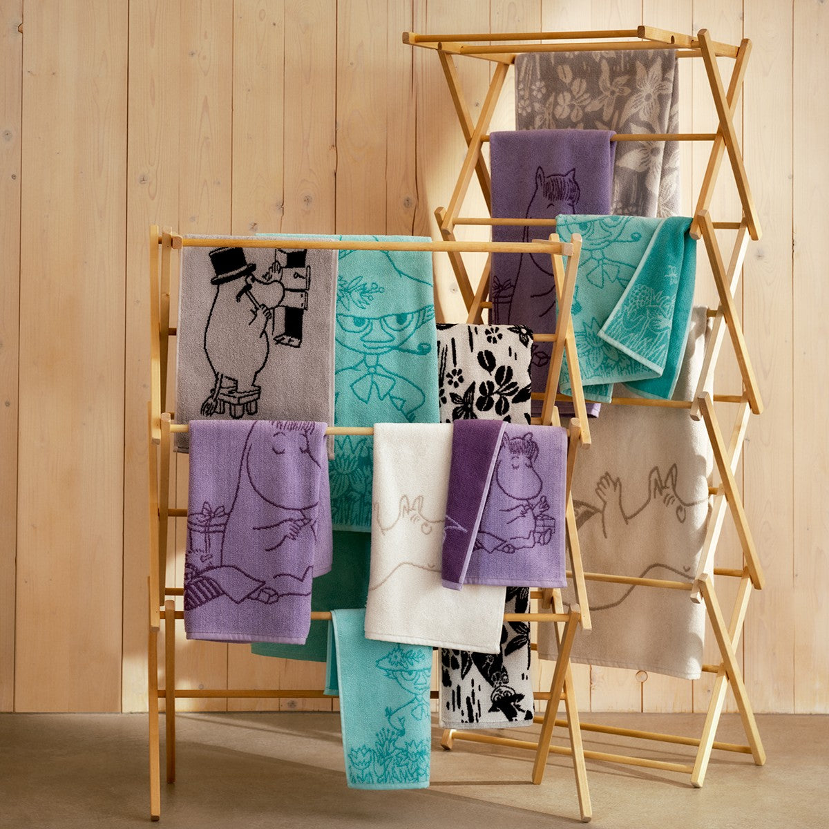 Arabia Moomin Snufkin Mint Hand Towel