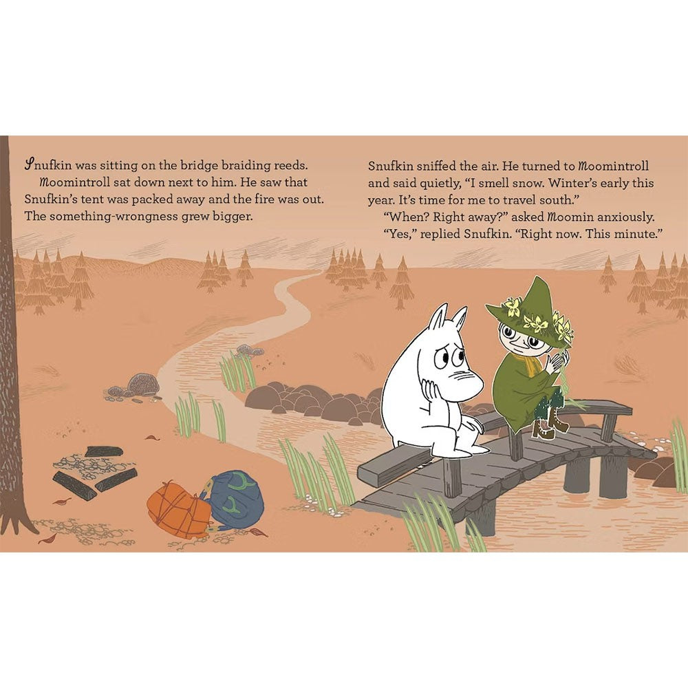 Moomin and the Winter Snow Hardcover Book