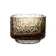 Pentik Kuulea Brown Glass Candle Holder