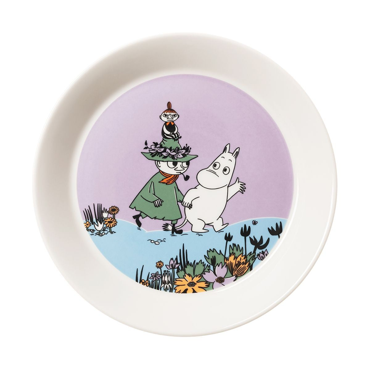 Arabia Moomin Friends Forever Plate - 80th Anniversary