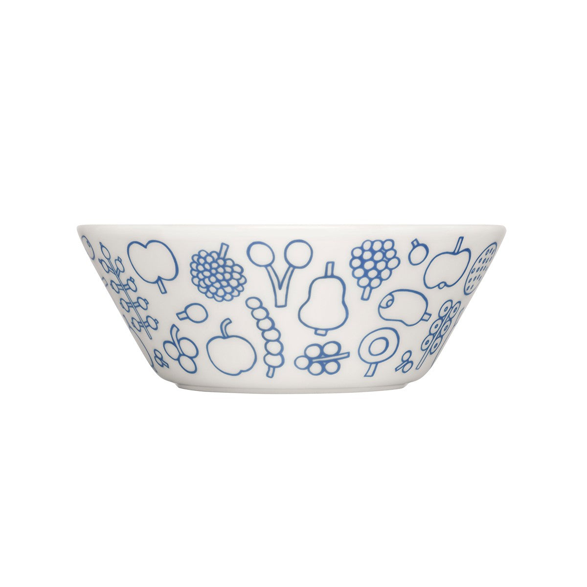 iittala Toikka Frutta White / Blue Bowl