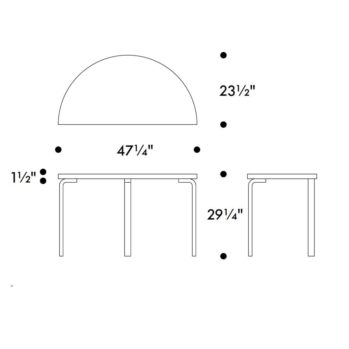 Artek Alvar Aalto 95 Table