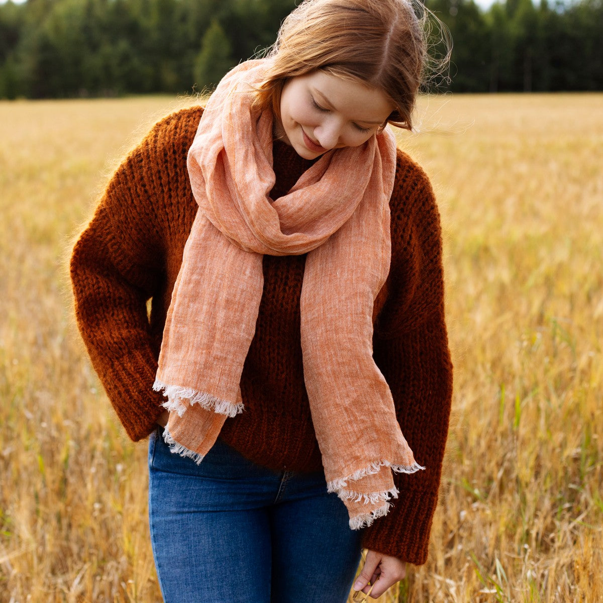 Lapuan Kankurit Lempi Cinnamon Scarf