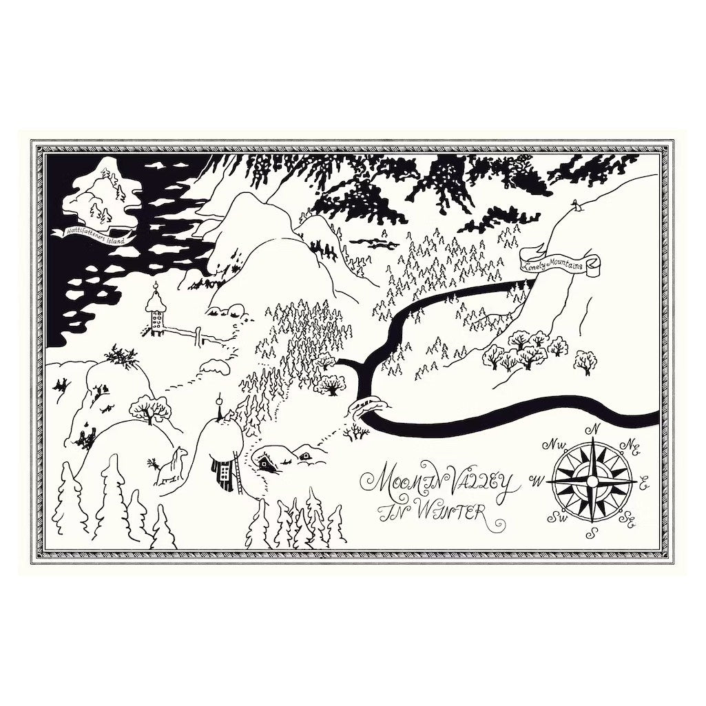 Christmas Comes to Moominvalley Hardcover Book