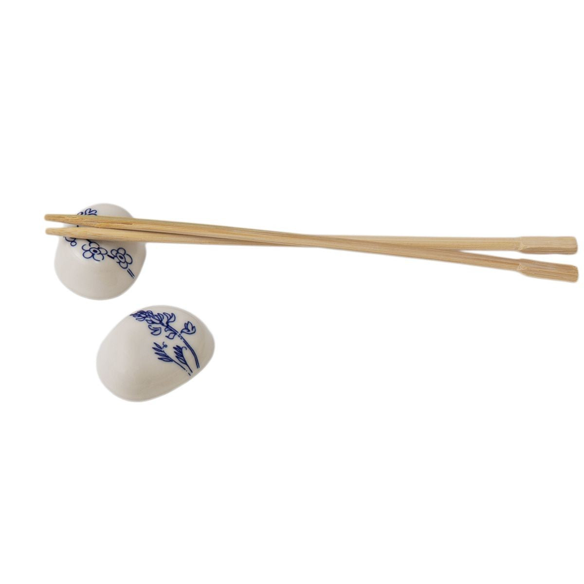 Arabia Moomin Haru White / Blue Chopstick Stand - Set of 2
