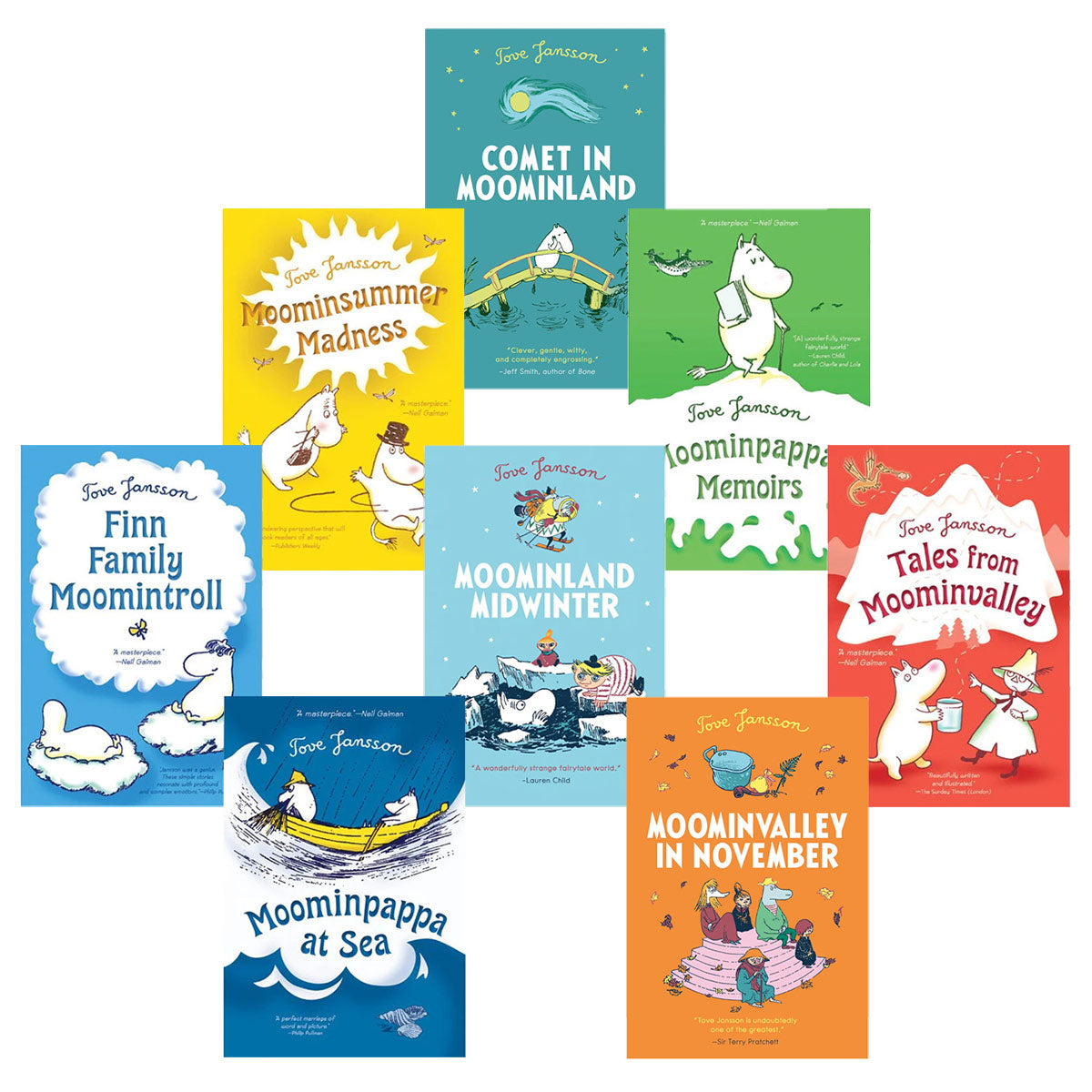 EN2U ムーミン Moomintroll 洋書 英語 全 8冊 Moomin Book Eight: The Complete Lars Jansson Comic Strip: Jansson