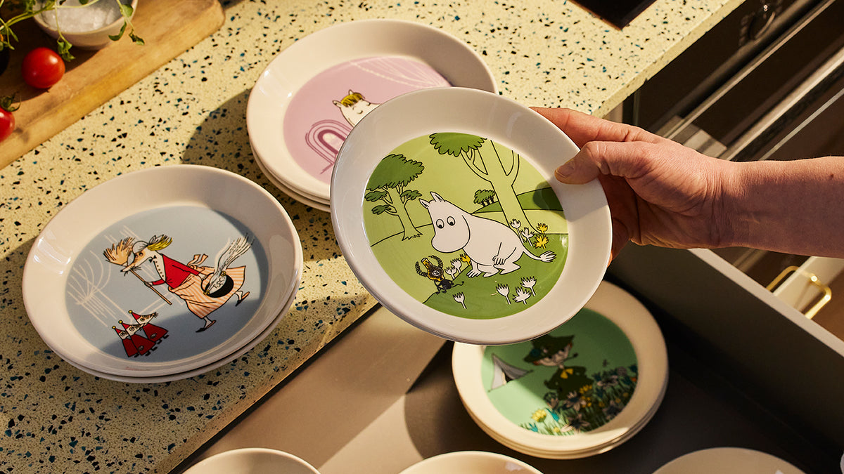 Arabia Moomin Plates