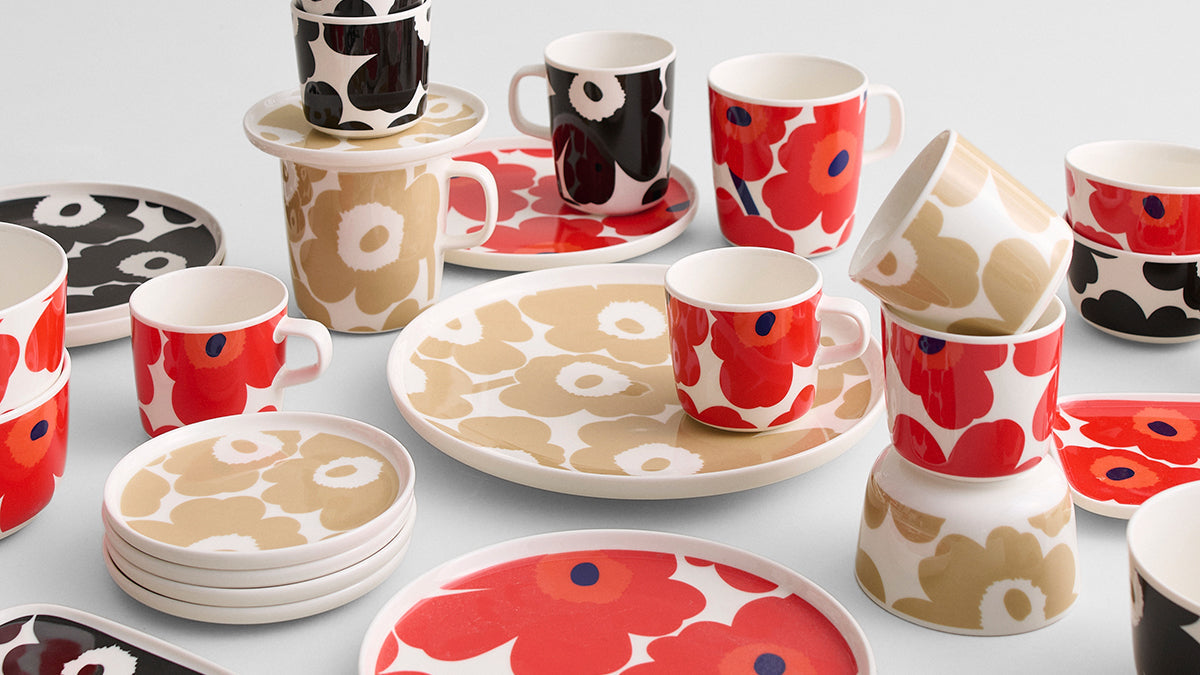 Marimekko Unikko Dinnerware