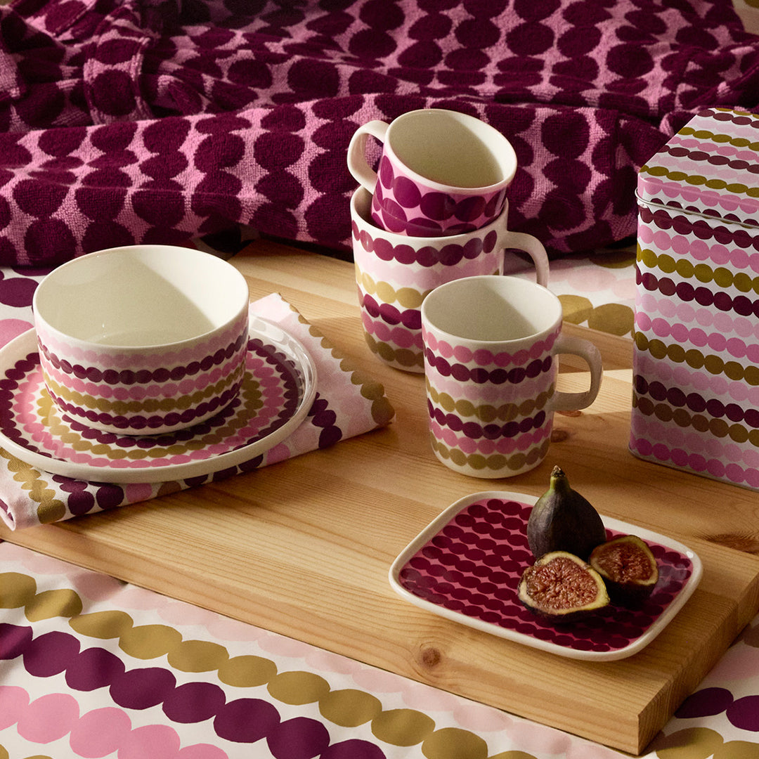 Marimekko Rasymatto White / Rose / Multi Large Mug