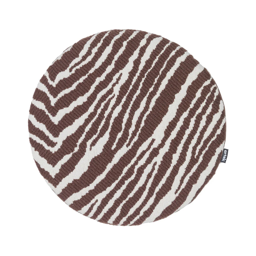 Artek Zebra Brown / White Seat Cushion