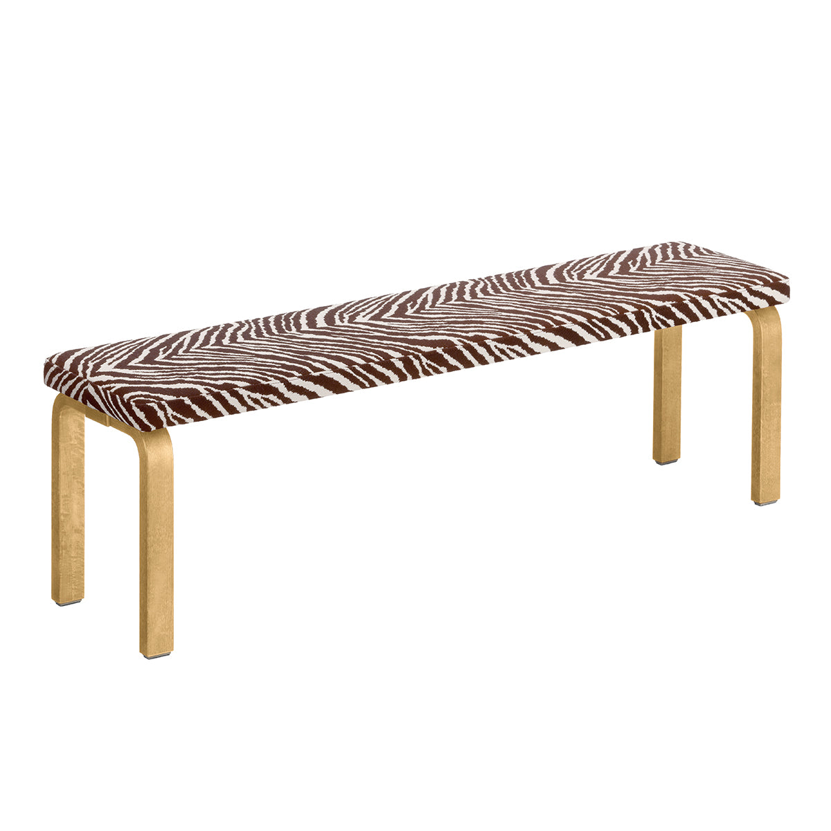 Artek Alvar Aalto Bench 168B - Upholstered Seat