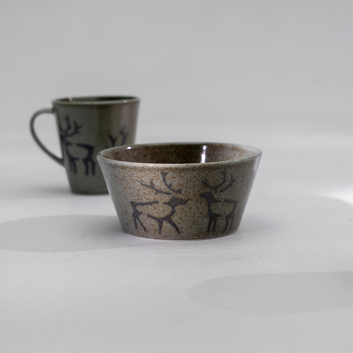 Pentik Saaga Grey Soup / Cereal Bowl
