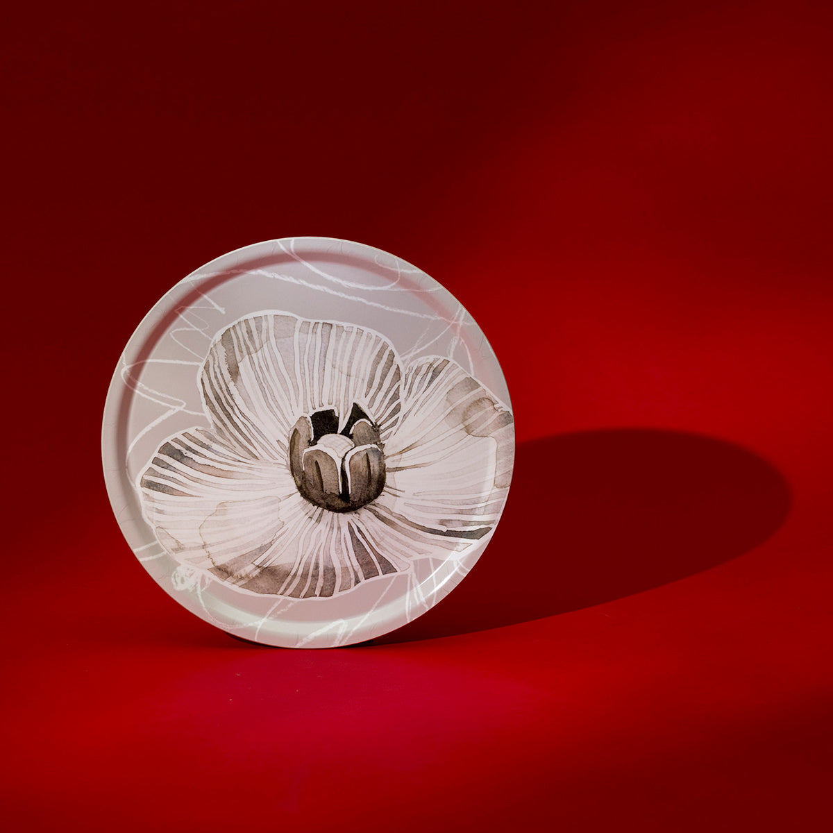 Pentik Haave White Round Serving Tray
