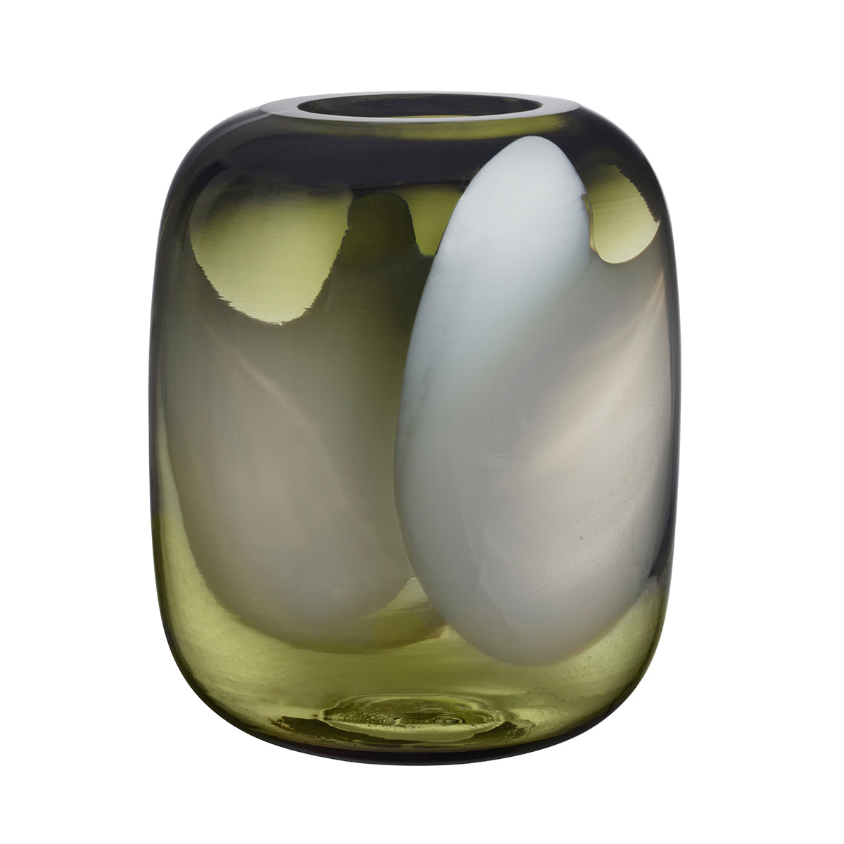 iittala Blues Moss Green / Opal Vase
