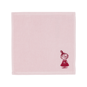Arabia Moomin Little My Pink / Dark Red Washcloth