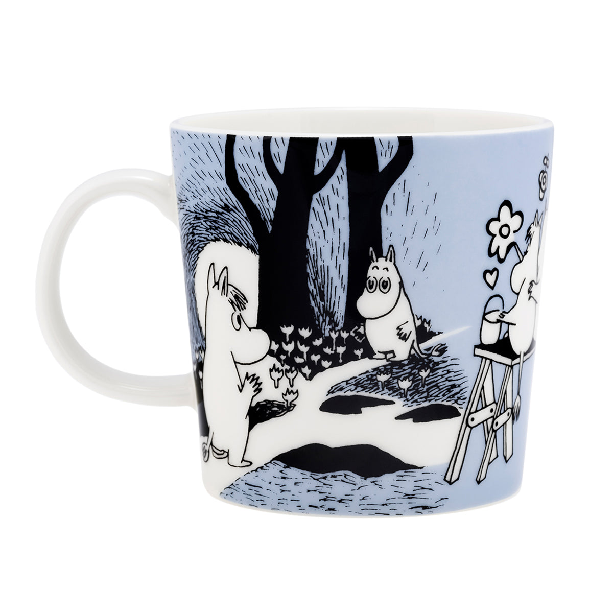 Arabia Moomin Love Blue Mug