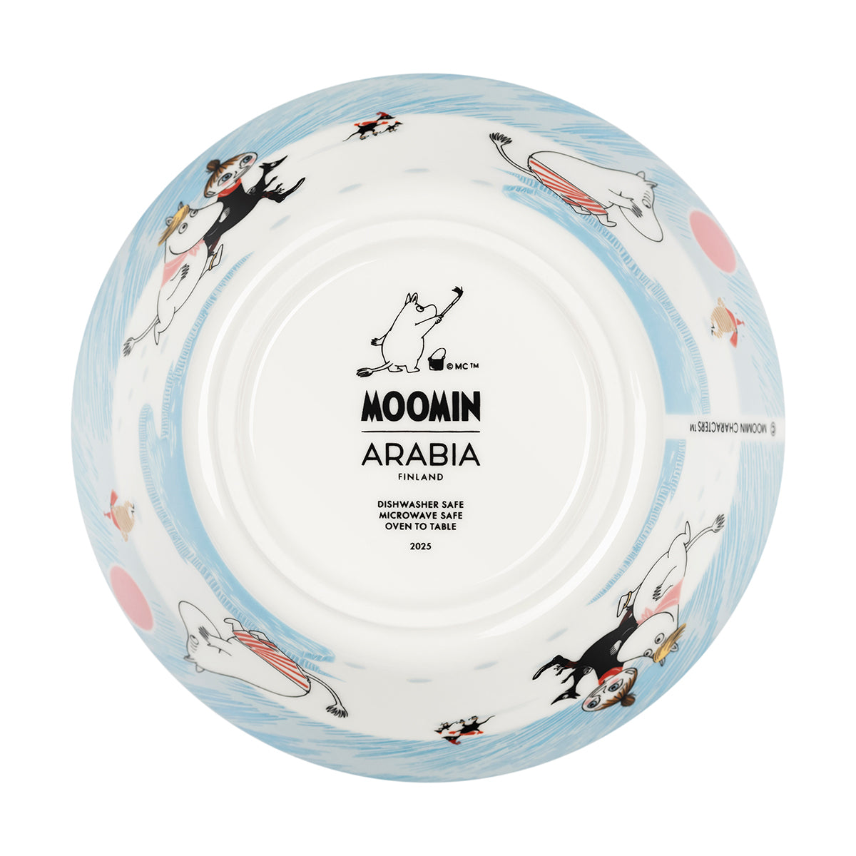 Arabia Moomin Ice Swimming Bowl - 2025 Winter Bowl