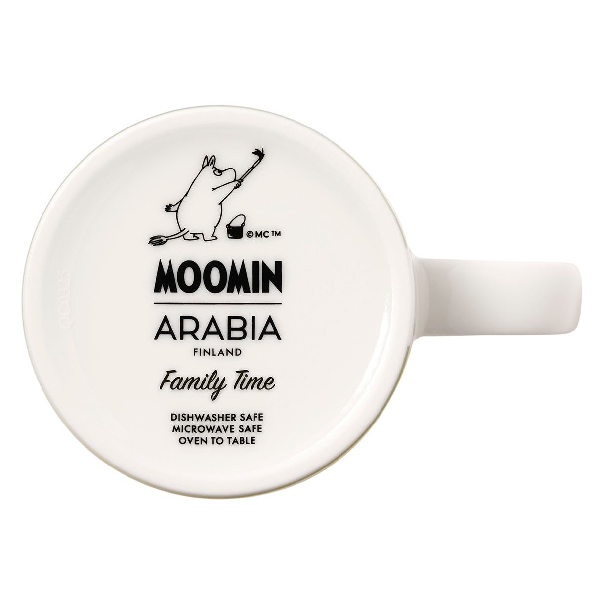 Arabia Moomin Family Time Yellow Mug