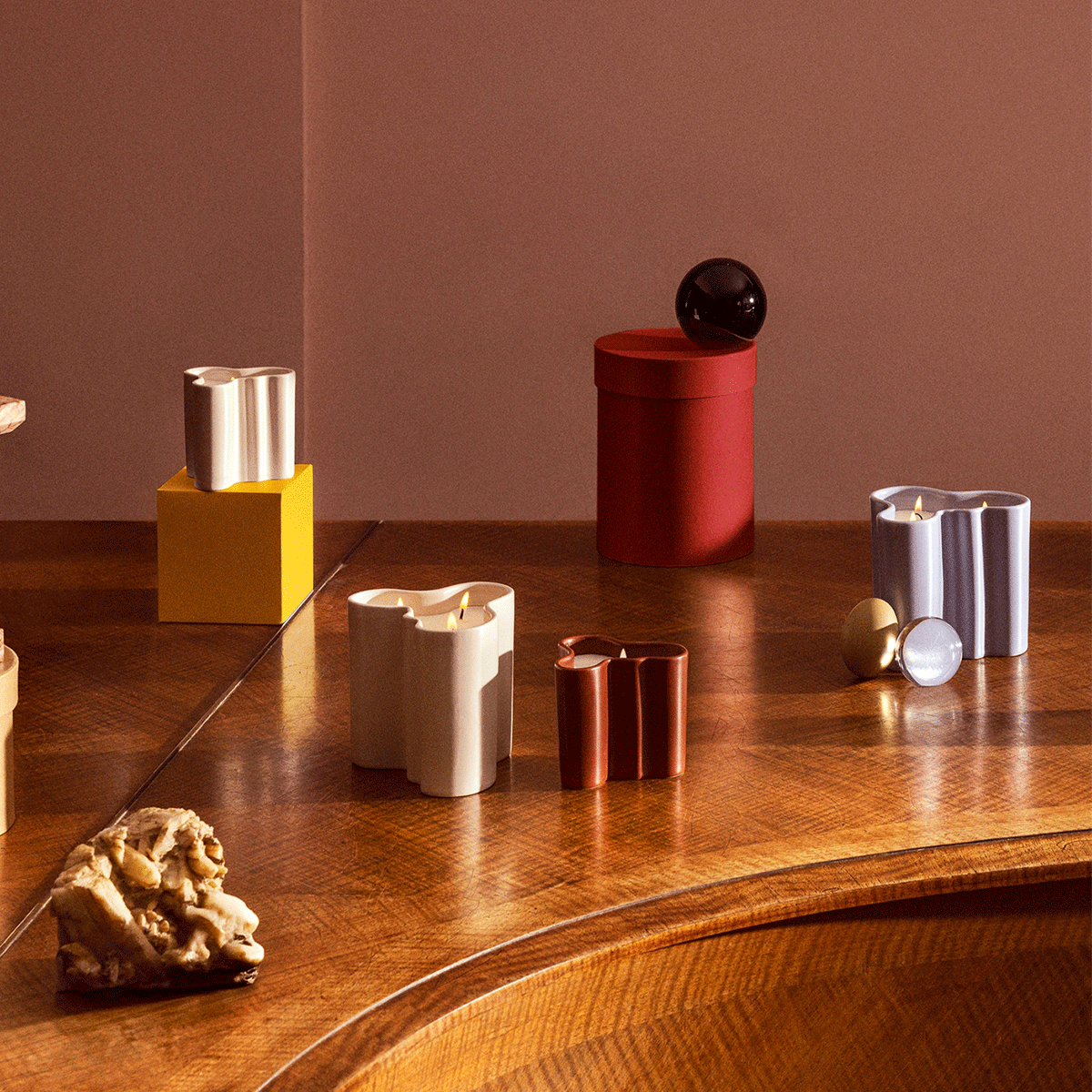 iittala Aalto Fire Scented Candle - 3"