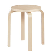 Artek Alvar Aalto E60 - Four Legged Stool - Birch Veneer