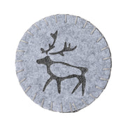 Pentik Saaga Grey / Dark Grey Coasters - Set of 4