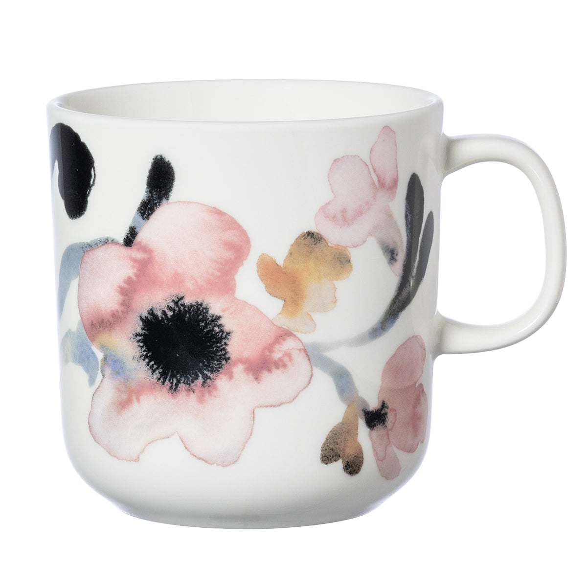Pentik Ruusumalva Pink / Multi Mug - 12 oz