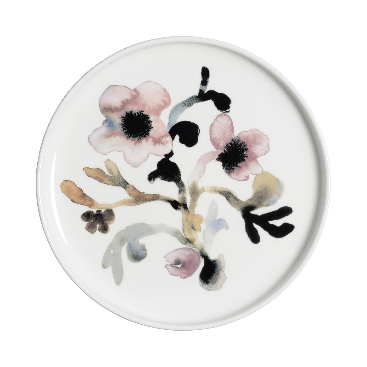 Pentik Ruusumalva Pink / Multi Salad Plate